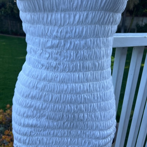 Urban Outfitters Tan and Blue Mini Dress - Picture 12 of 14